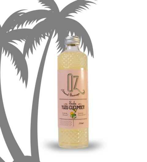 Yuzu-Cucumber Soda